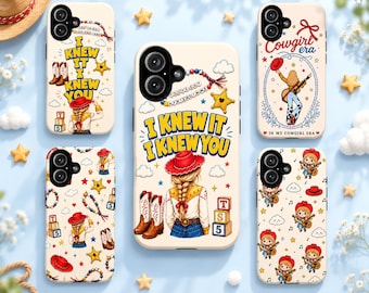 Disney Cowgirl Era Phone Case, I Knew It I Knew You Design, Cute Western Friendship Gift, For iPhone and Samsung
