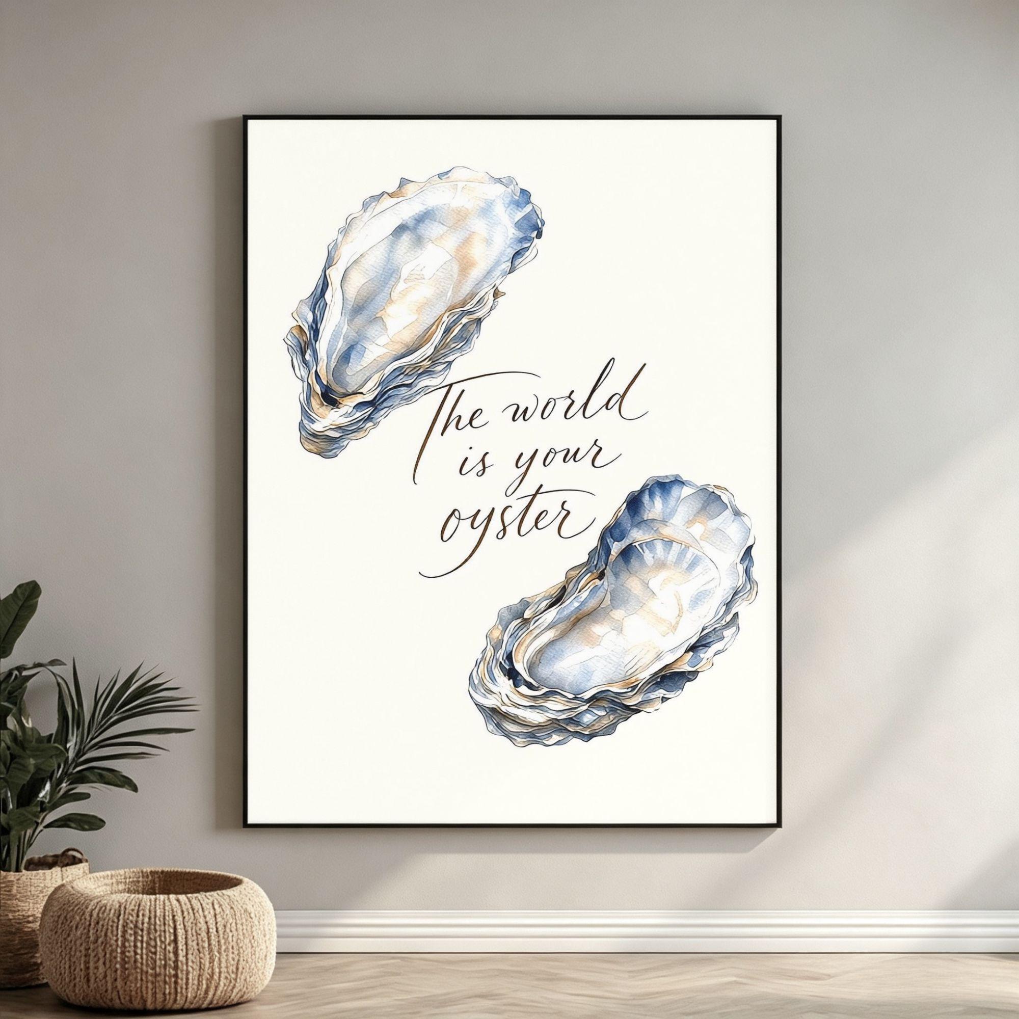World is Your Oyster - Etsy
