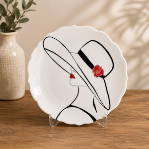 Handmade Ceramic Decorative Plate