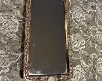 Mirrored vanity tray