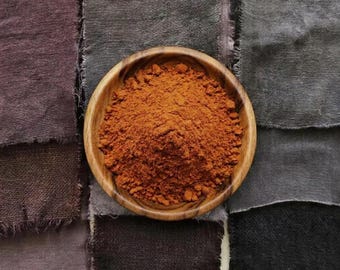 Ácido tánico en polvo / Tanino soluble en agua / Mordiente de tinte natural para telas y estampado en bloque