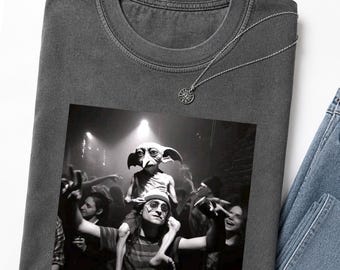 T-shirt graphique drôle HP | t-shirt de fête Dobby | Cadeau de fan sorcier | Chemise unisexe en coton