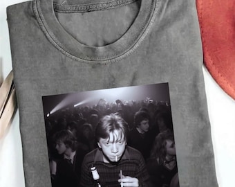 T-shirt graphique drôle Ron Weasley | T-shirt festif HP | Cadeau de fan sorcier | Chemise unisexe en coton