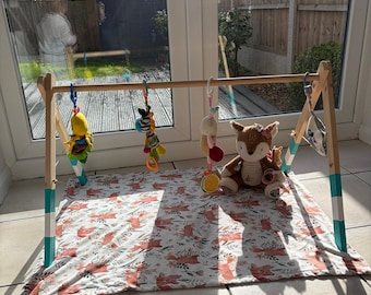 Gimnasio de actividades de madera