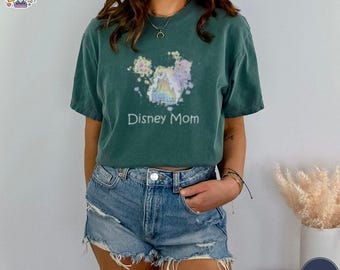 Disney kasteel shirt, Disney moeder aquarel kasteel, Disney vakantie shirt, Disneyland shirt, familie vakantie shirt, Mickey & Frie png digitaal