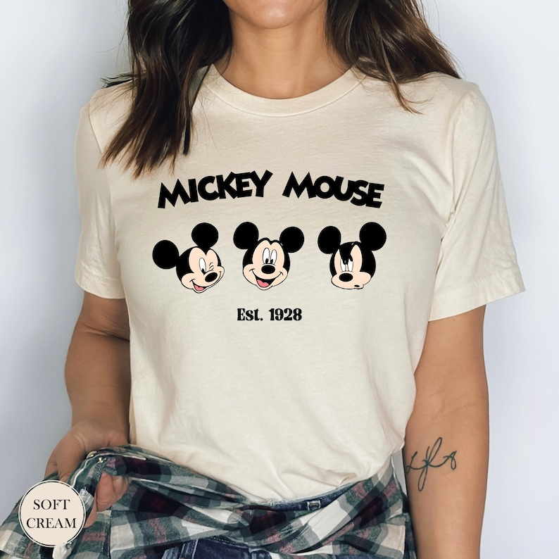 Mickey Mouse Est 1928 PNG Digital Download | Disney Shirt Design image 2