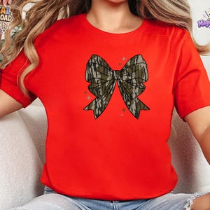 Elegant Bow Sparkle T-Shirt Design | Trendy Graphic Tee PNG Digital Download
