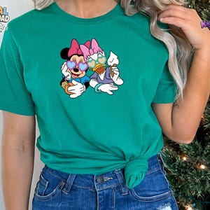 Retro Minnie Mouse Friends Heart Sunglasses PNG Digital Download image 6