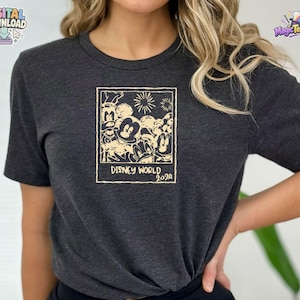 Disney World 2024 Retro Micky Maus Shirt PNG Digital Download Bild 3