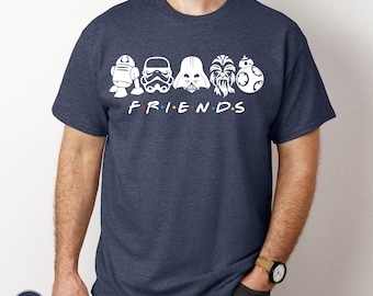 Star Wars Friends T-Shirt PNG Digital Download | Instant Print Design