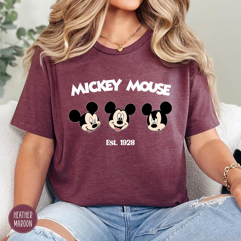 Mickey Mouse Est 1928 PNG Digital Download | Disney Shirt Design image 4