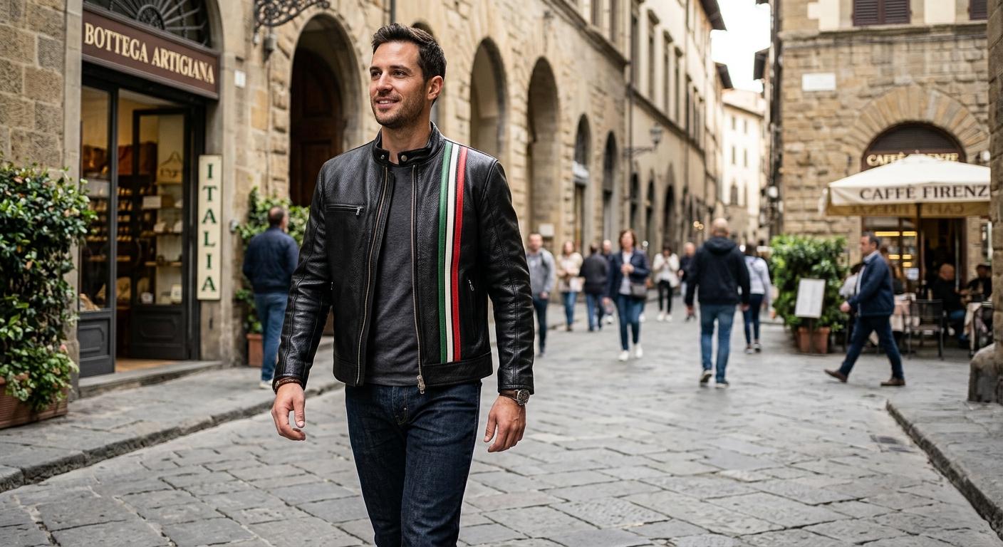 Euro Leather Jacket - Etsy
