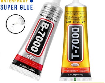 B-7000 T-7000 Clear Adhesive Glue: Phone Repair, Jewelry Making, DIY (15ml, 50ml, 110ml)