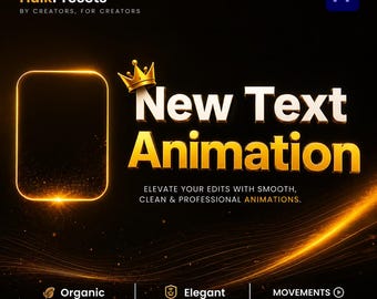 Dynamic Kinetic Typography Text Animations for Video Projects | Modern, Smooth, Professional Motion Graphics for Premiere Pro