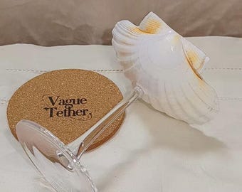 Muschel-Martini-Gläser Set, handgefertigtes Küstenweinglas, Strandhochzeitsgeschenk