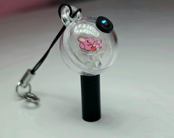 Bts ARMY Mini Lightstick Keychain (JK/Cooky/Jung Kook)