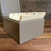 MCM Industrial Card File Storage Box Beige, Metal Madmen Office ...