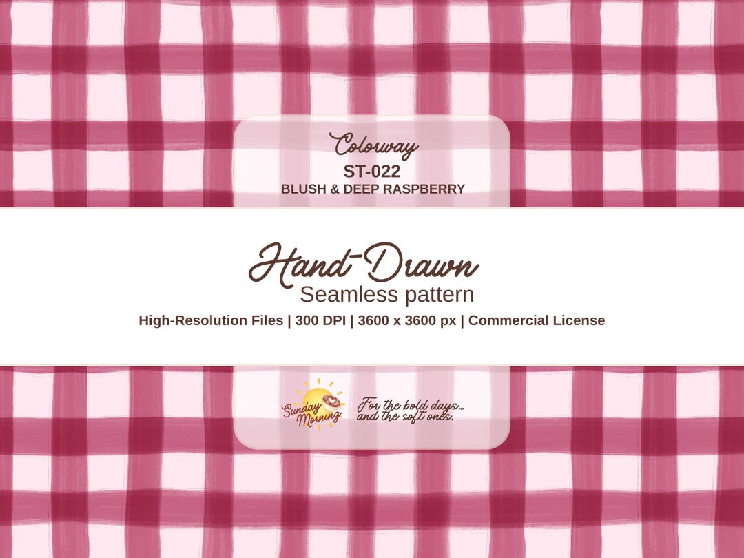Watercolor Gingham Pattern PNG | Seamless Pink Red Fabric Pattern ...
