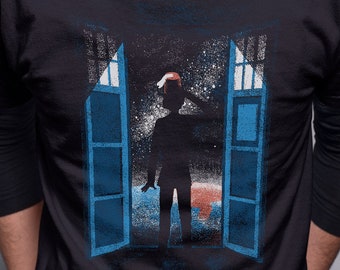 It's Bigger On The Outside - Doctor Who shirt, Tardis shirt, T-shirt, plus size, unisex, slimfit