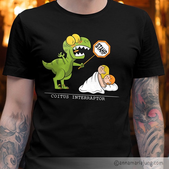 Coitus Interraptor Funny Dinosaur 