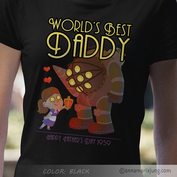 Best Big Daddy Ever Cute Father's Day Shirt, Cute Video Game Shirt