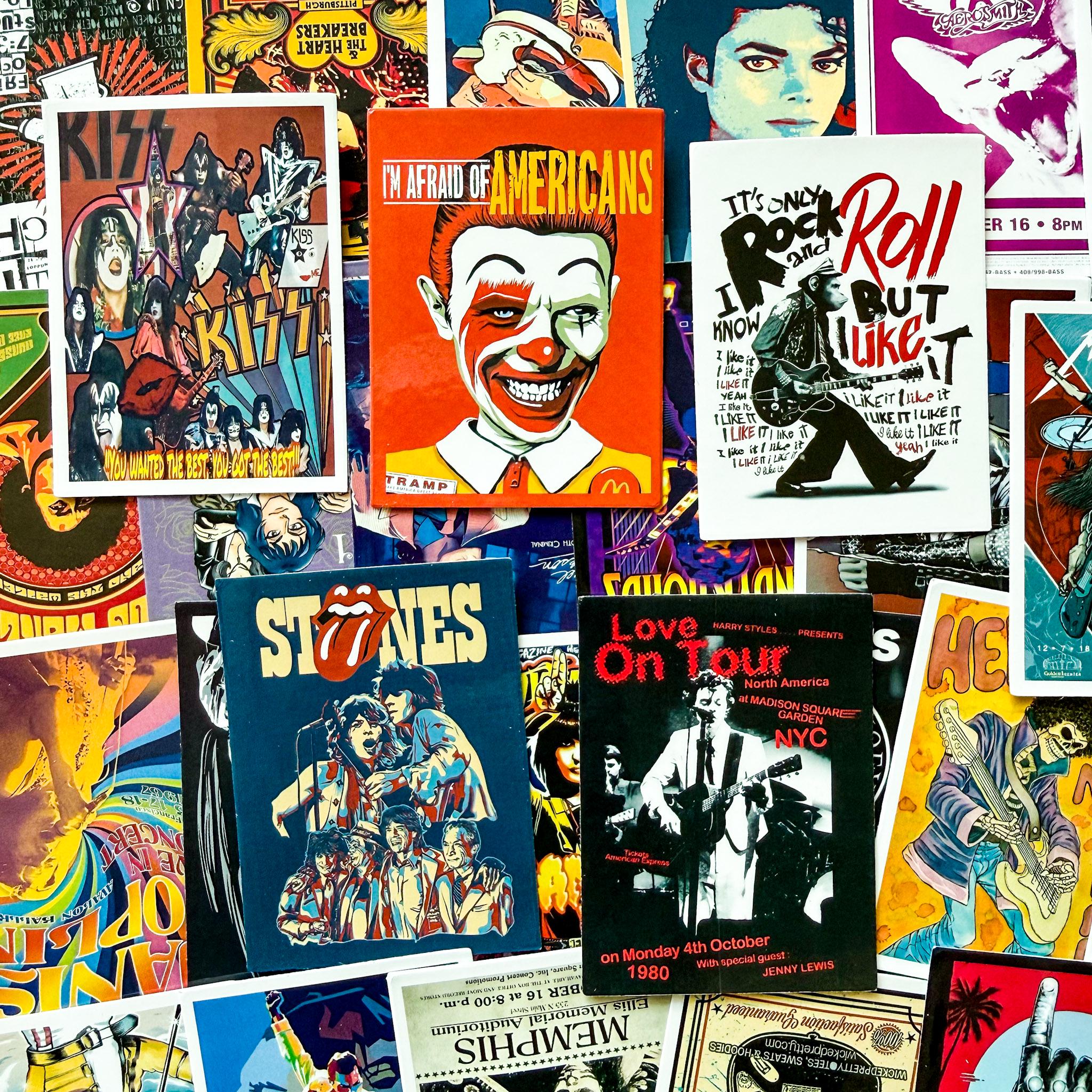 Rock band stickers - Etsy 日本