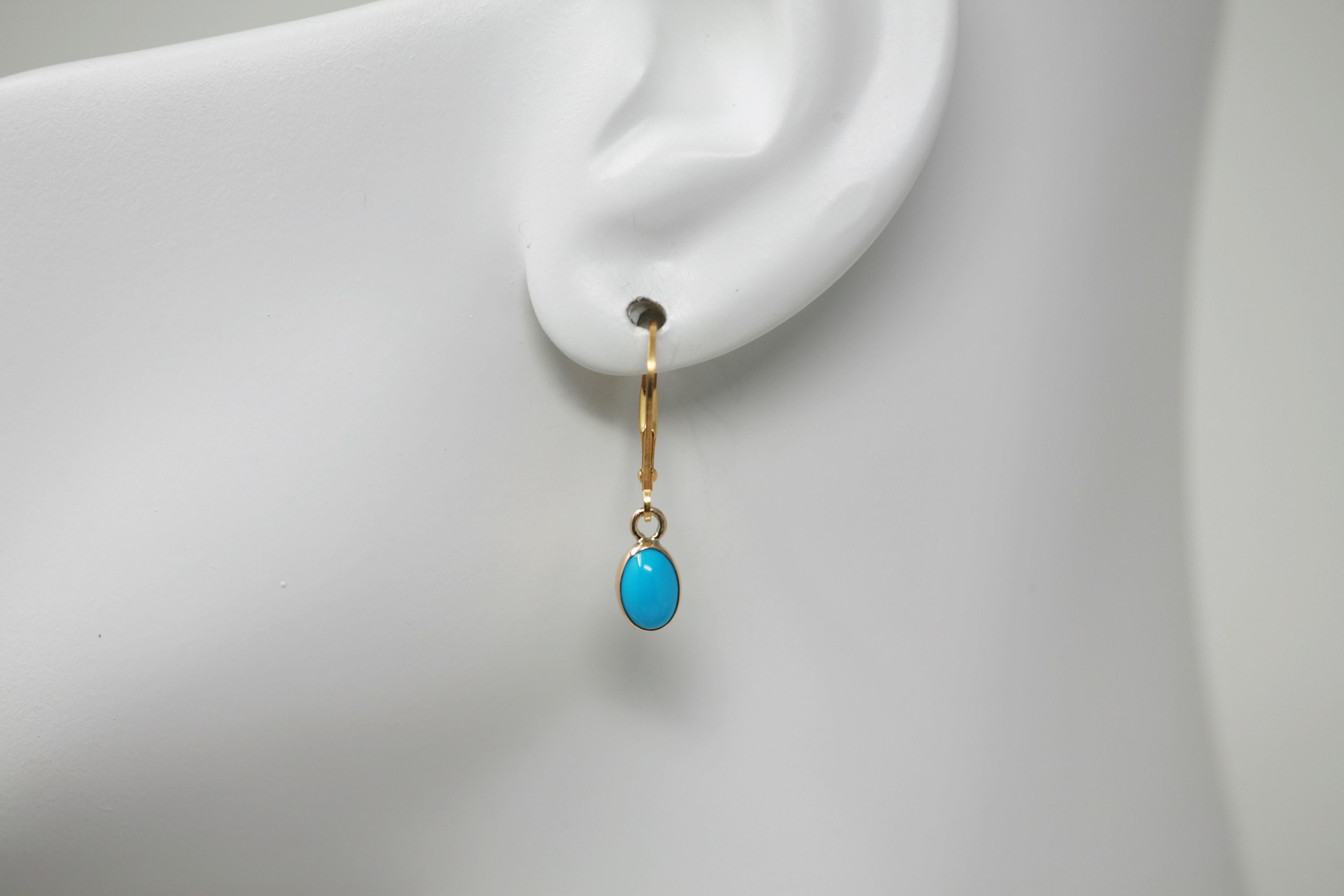 Sleeping beauty 2024 turquoise drop earrings