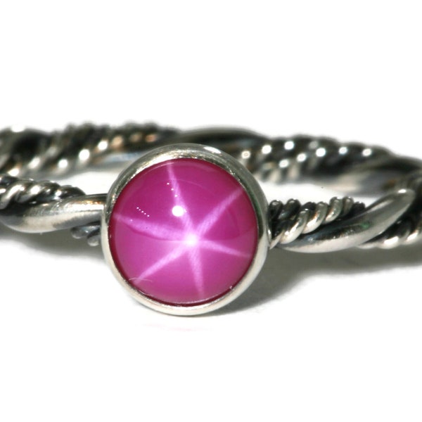 Star Ruby Ring - Etsy