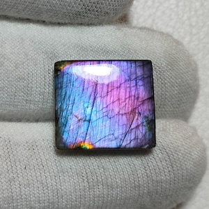 Rainbow Flash Labradorite Cabochon