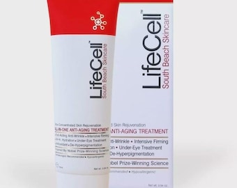 LifeCell South Beach Skincare All-In-One Anti-Aging Treatment 75ml/2.54oz