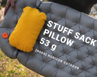 Ultralight UHMWPE Gridstop Stuff Sack Pillow, 53g Gear Organizer for Backpacking Camping