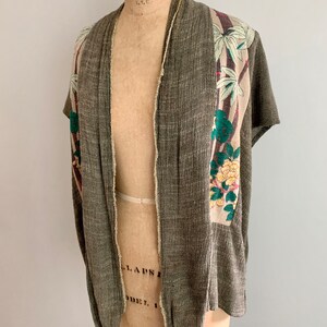 Jeanne Walton vintage wearable art jacket/vest-one size image 5