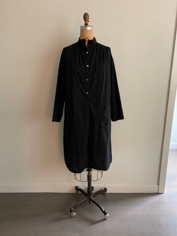 A&S / Front open shirt dress
