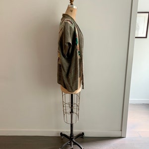 Jeanne Walton vintage wearable art jacket/vest-one size image 4