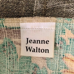 Jeanne Walton vintage wearable art jacket/vest-one size image 10