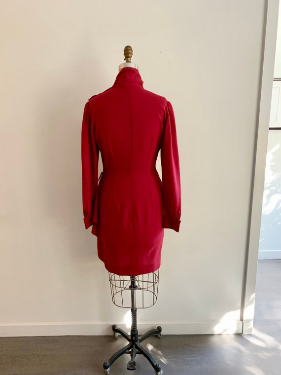 Ungaro Parallele Paris crimson red vintage 80s/90… - image 5