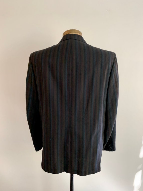 Ken Scott vintage 1960s shadow stripe blazer-size… - image 6