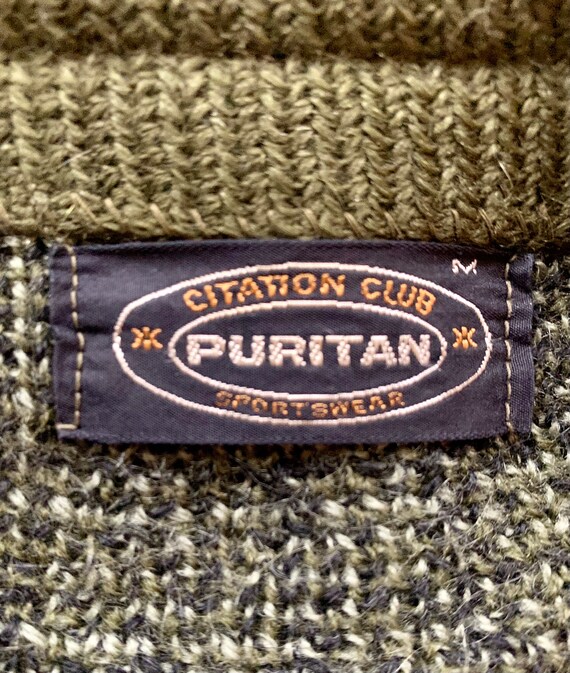 Puritan Citation Club vintage 1960s green plaid m… - image 10