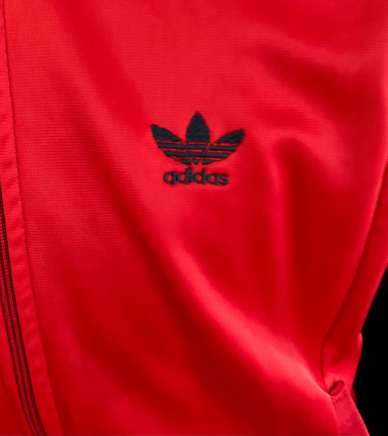 Vintage Adidas 1980s navy/red ATP track jacket-size M image 7