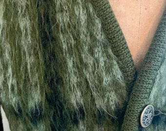 Puritan Citation Club Vintage 1960s Green Plaid Mohair