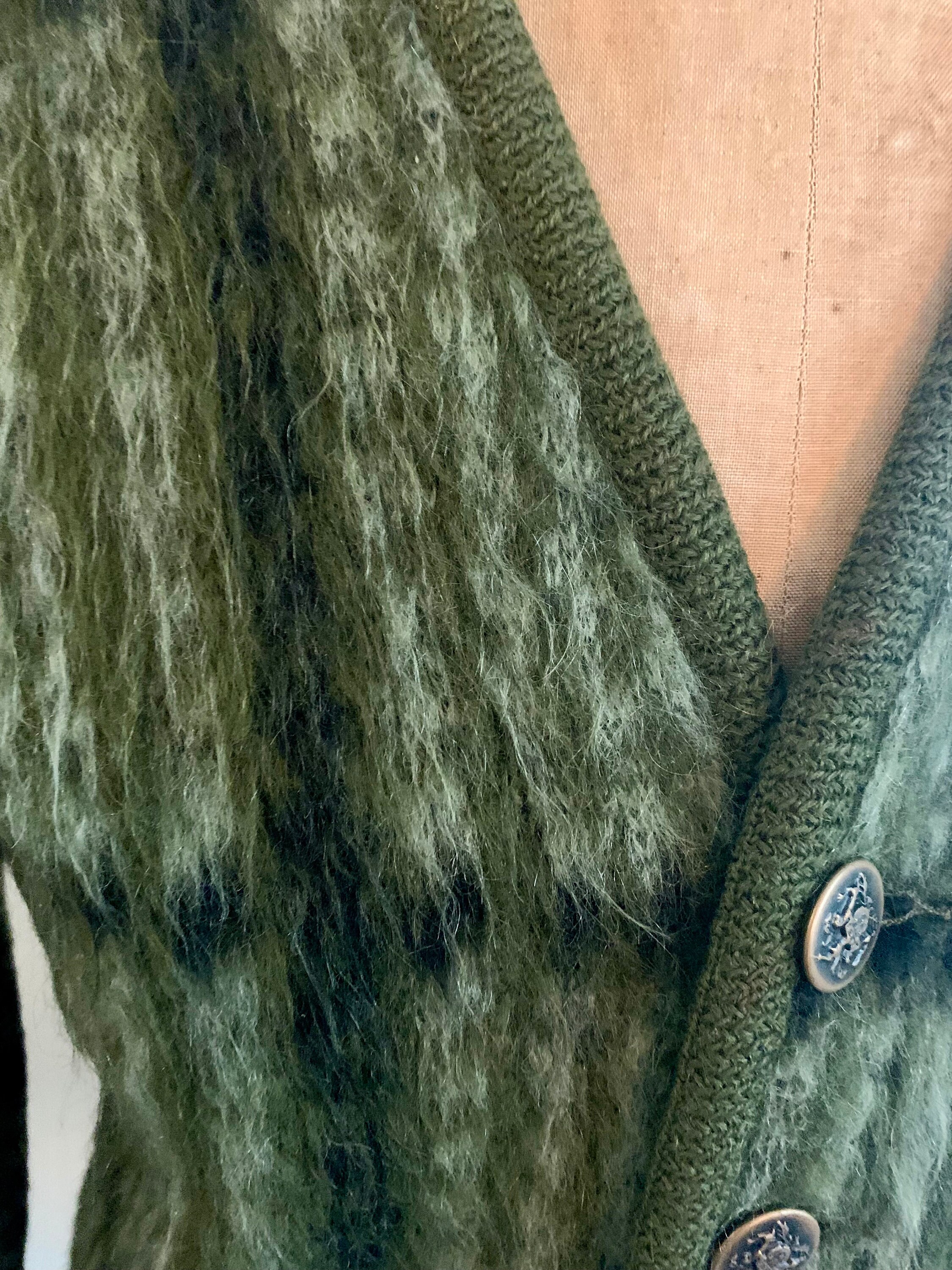 Puritan Citation Club Vintage 1960s Green Plaid Mohair Puritan Citation Club Vintage 1960s Green Plaid Mohair
