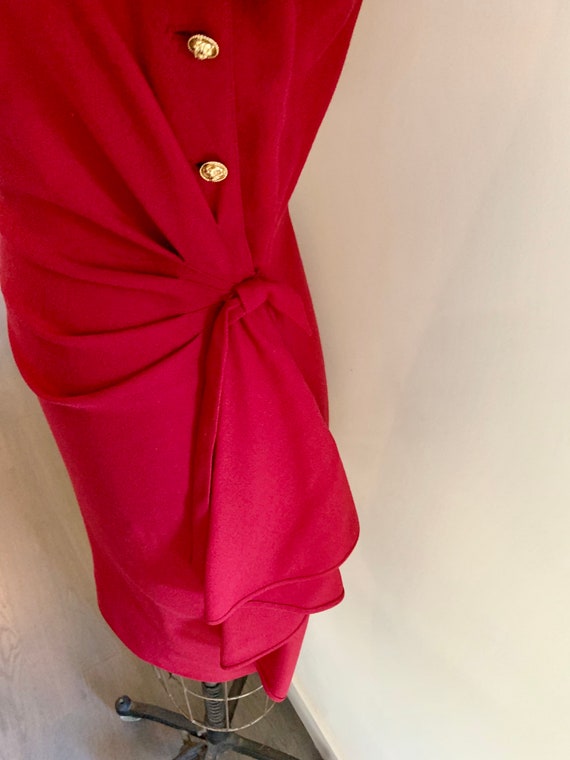 Ungaro Parallele Paris crimson red vintage 80s/90… - image 6