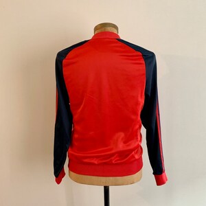 Vintage Adidas 1980s navy/red ATP track jacket-size M image 4