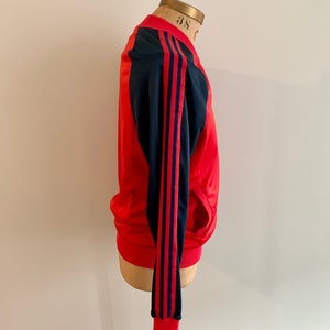 Vintage Adidas 1980s navy/red ATP track jacket-size M image 5