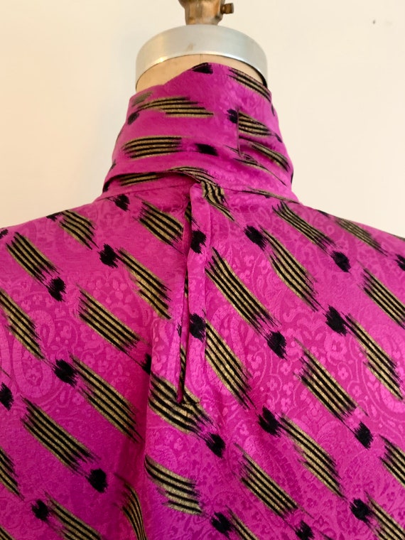 Emanuel Ungaro Parallels Paris vintage 1980s silk… - image 8