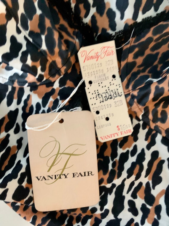 Vanity Fair leopard print pantie corsalette bodys… - image 7