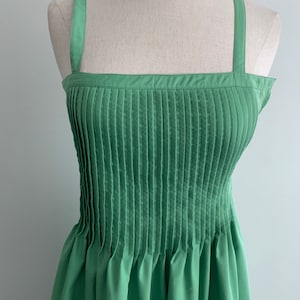 Nipon Boutique green poplin sundress-size xs image 2