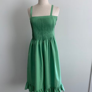Nipon Boutique green poplin sundress-size xs image 1