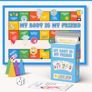 Body Awareness Game for Kids, Interoception SEL Printable
