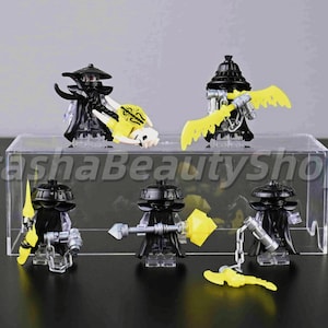 Set di minifigure fantasma trasparenti Ninjago Forbidden Five – Collezione Wraith (5 pezzi)